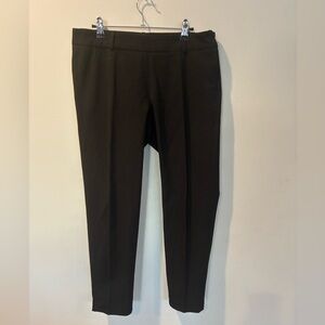 Cynthia Rowley Black Dress Ankle Pants with Side Zip